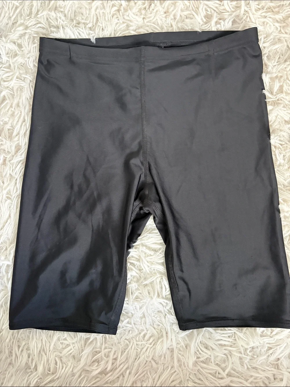 Black Stretch Men’s Swim Jammers